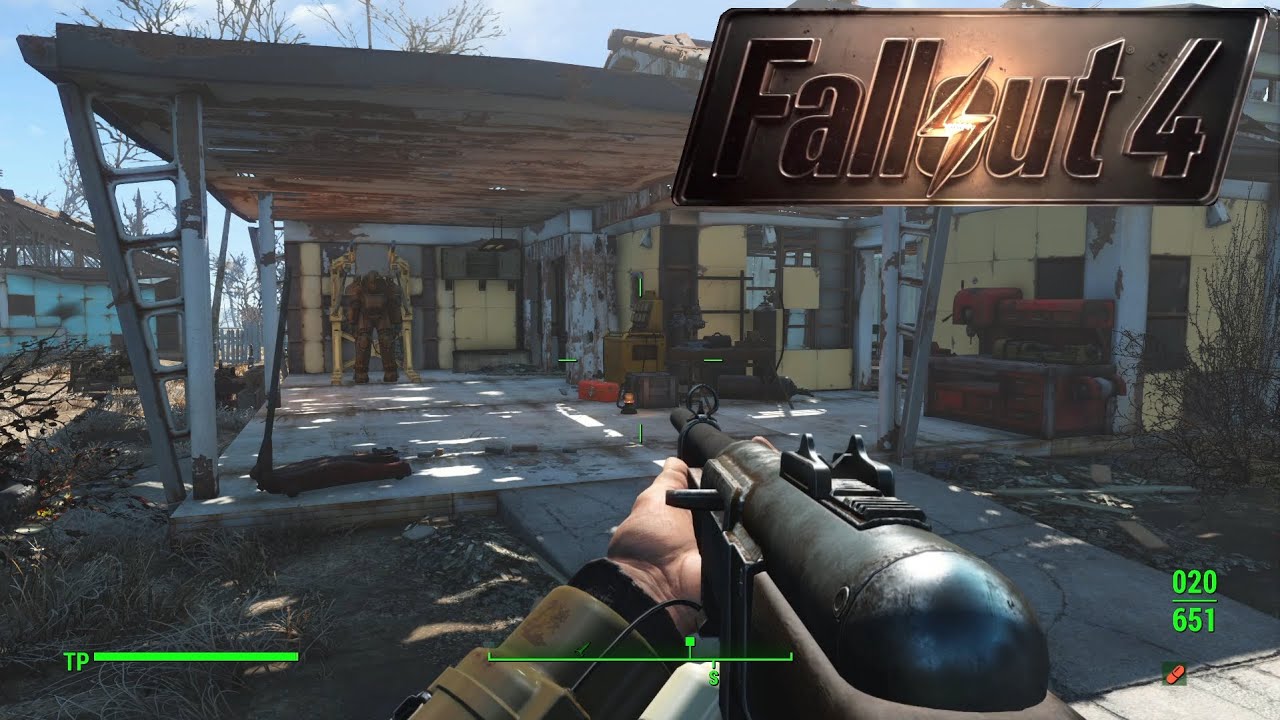 Fallout 4 ☢️ 128 - Waffen verbessern