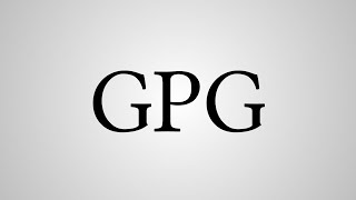 What Does GPG Stand For