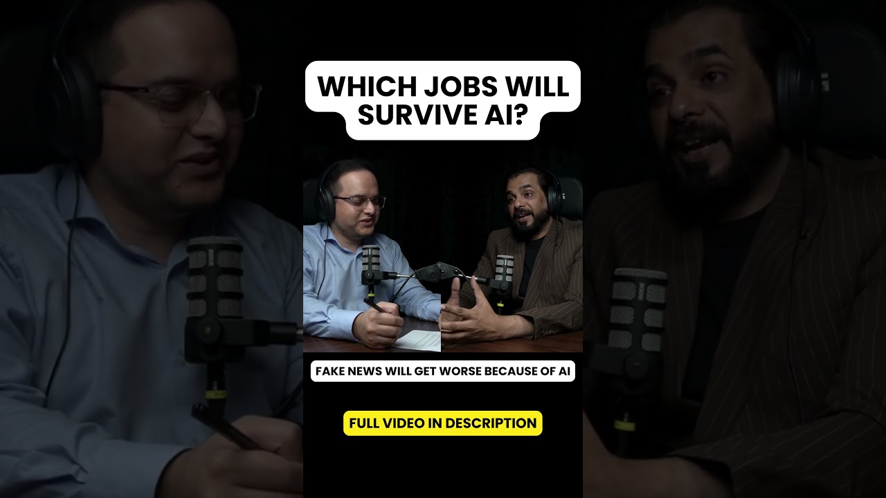 rewrite this title Which Job will survive Ai? #podcast #trending #freelancing #jobs #viral #youtubeshorts #shortsdaily rewrite this title Which Job will survive Ai? #podcast #trending #freelancing #jobs #viral #youtubeshorts #shortsdaily
