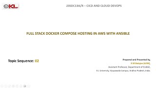 CICD CO4 Ex 2 - FULL STACK DOCKER COMPOSE HOSTING IN AWS WITH ANSIBLE
