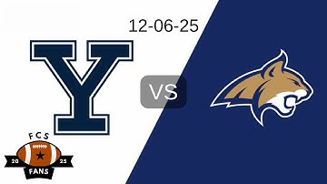 FCS Playoffs Round 2 - Yale vs. Montana State Extended Highlights - 12-06-25