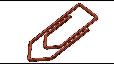 AutoDesk Inventor Tutorial #9: Papers Clip