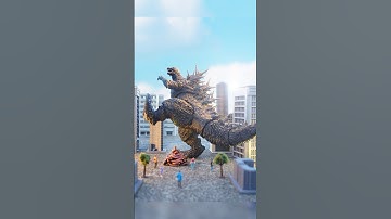 When ya gotta go… ya gotta go 💩 #godzilla #kaiju #funny