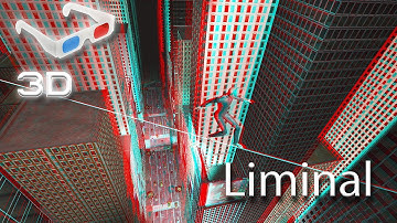 Liminal 3D Anaglyph Video animated by Nearly Dark with music by Erik Satie   Gymnopedies