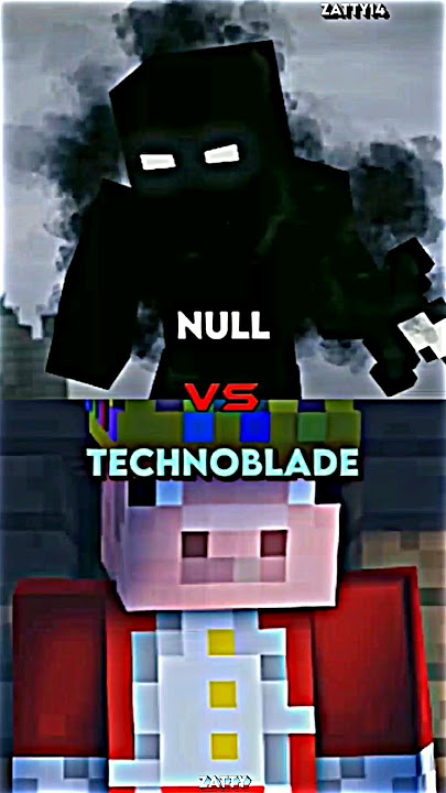 Who is stronger? | Null Vs Technoblade