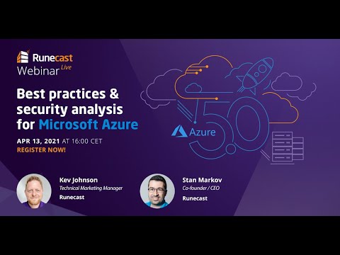 Best practices & security analysis for Microsoft Azure - YouTube