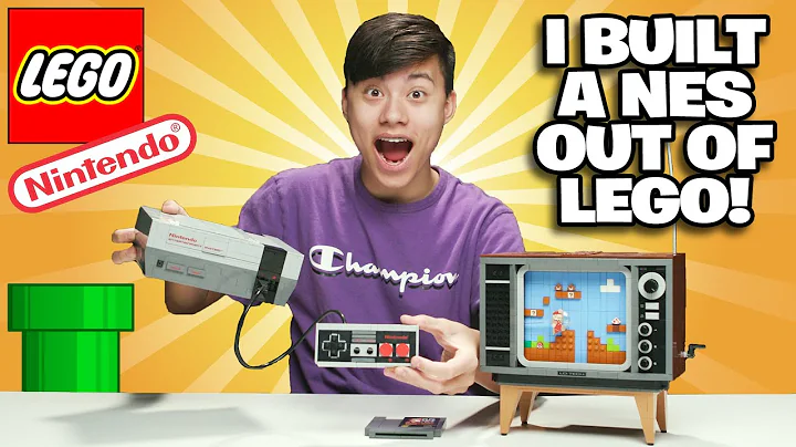 I BUILT A NINTENDO ENTERTAINMENT SYSTEM OUT OF LEGO!!! Lego NES Super Mario Set 71374!