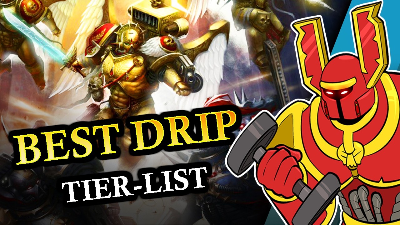 (MOBILE) Who Has The Best DRIP In Warhammer 40k? - LOREMASTER TIER LISTS | Lorecrimes Podcast