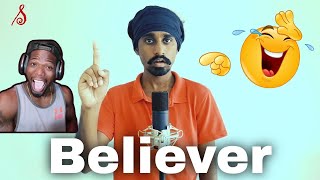 Believer | Sri Lankan Version | Sandaru Sathsara (REACTION)