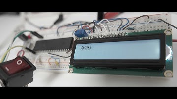 3 Digit Up Down Counter PIC16F877