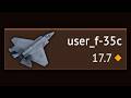 F 35C in War Thunder