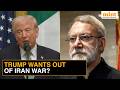 Trump To Move On From Iran War After Larijani Strike Didn T Know I D Use Military This Much