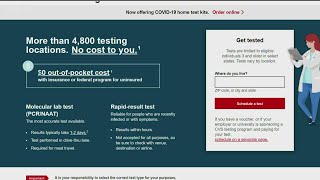 Some news 8 viewers say they're having trouble finding testing sites
with availability.