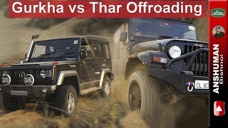 Gurkha vs Thar vs Gypsy: 4 off-road obstacles attempted back to back.