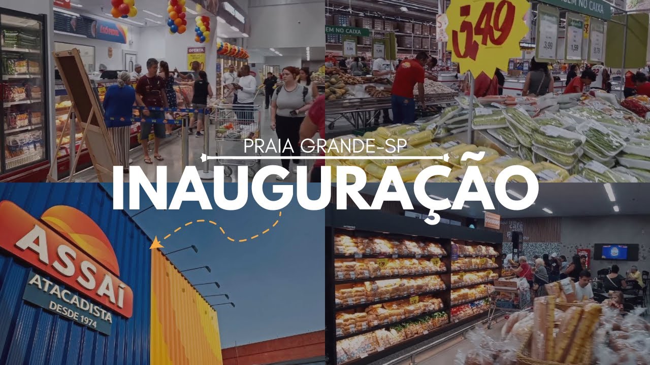 Comprinhas da semana no novo Assai - PRAIA GRANDE HOJE