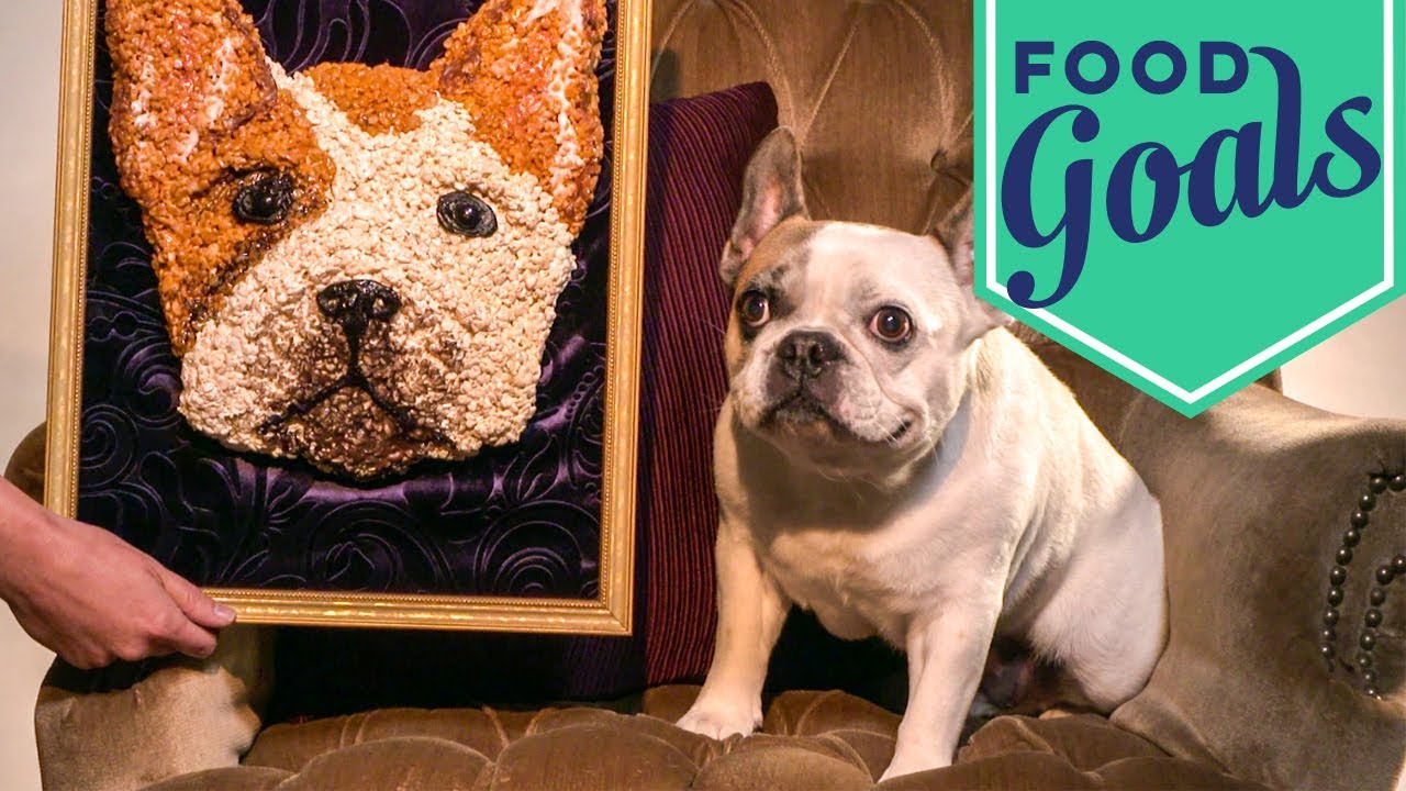 Spot-On Cereal Treat Dog Portraits (Bulldog, Pug + More!) | Food Network