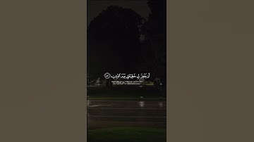 قران كريم|حالات واتساب|ماتيسر من"سورة الشعراء"الايه(٧٨-٨٥)القارئ اسلام صبحي❤️