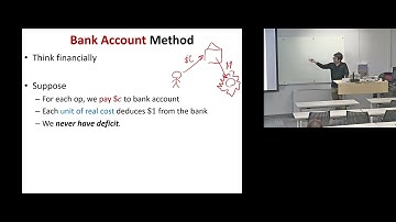 Lecture 4.1: Amortized Analysis: Bank account method, Binomial heaps, Hollow heaps
