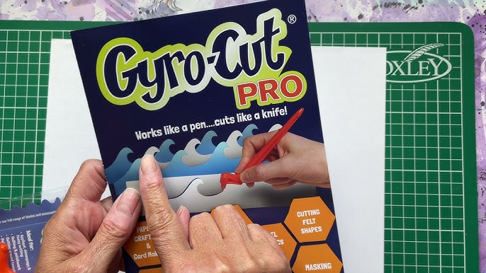 WORKS LIKE A PEN, CUTS LIKE A KNIFE 👀🙌 #gyrocut #gyrocutpro #craft #