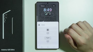 Samsung Galaxy S25 Ultra: How to Add & Remove Lock Screen Widgets