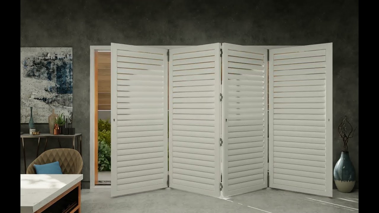 Louvre SHUTTERS 4 Sides video