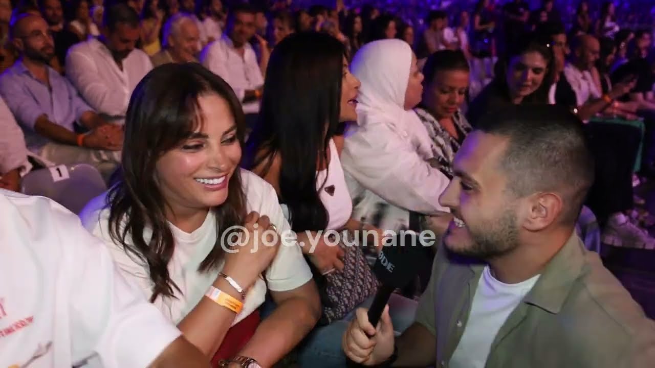 نادين جابر وفيليب اسمر في حفل ماريلين نعمان في بيروت ...اليكم اغنيتهم المفضلة وماذا عن رمضان 2026 ؟