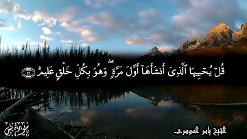 فلا يحزنك قولهم (الشيخ ياسرالدوسري) سورة يس