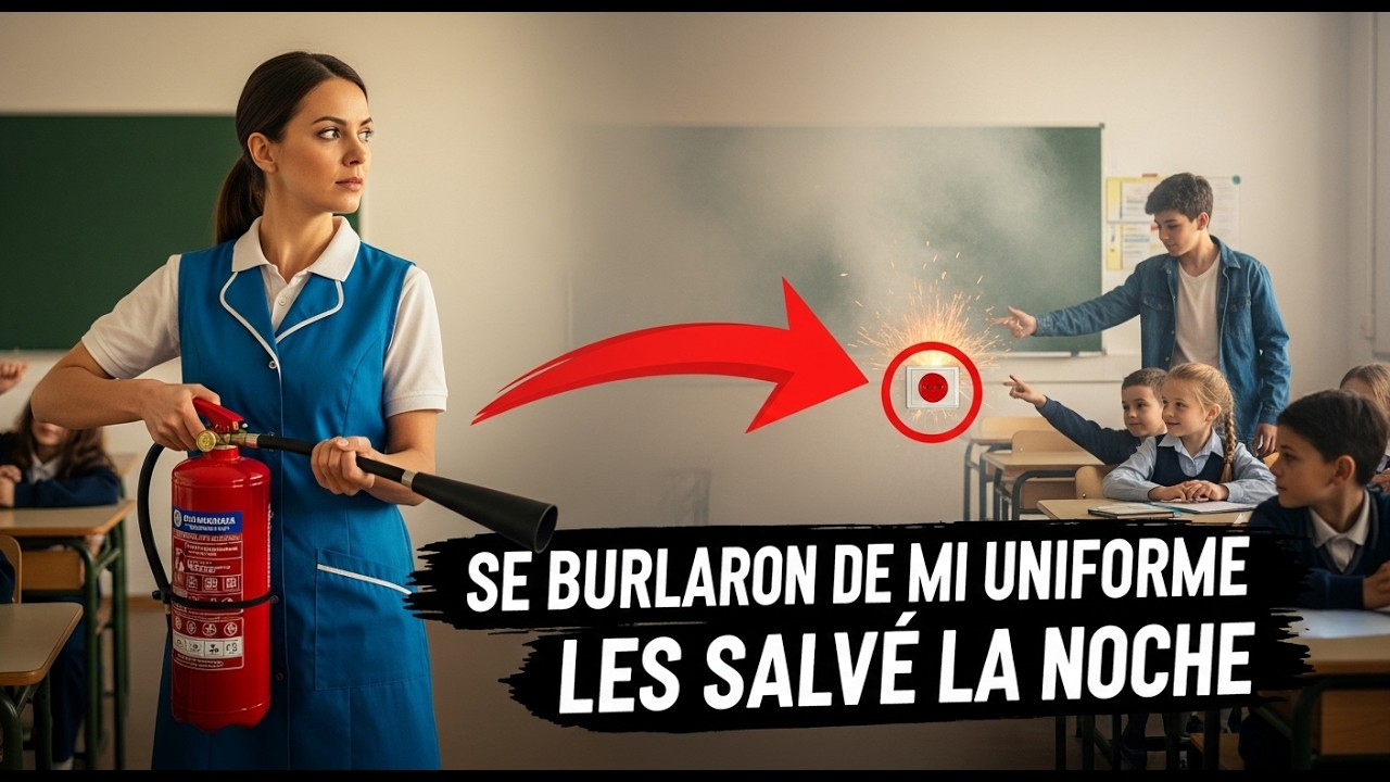 ME HUMILLARON EN LA REUNIÓN DE PADRES POR IR CON UNIFORME… ESA NOCHE APAGUÉ EL INCENDIO