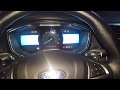 How to access TPMS tire pressure monitoring system training mode on a new Ford Fusion