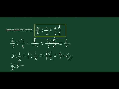 Vídeo: Què són els fets de multiplicació en matemàtiques?