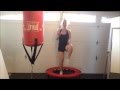 Rebounder Exercises Tabata Workout I