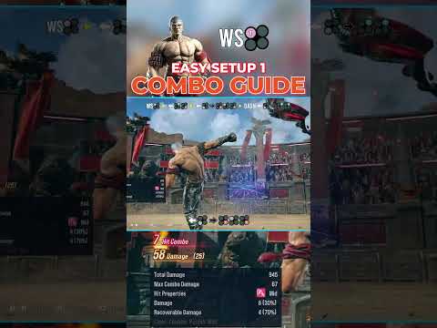 TEKKEN 8 Bryan Fury Combo Guide | While Standing 1 Easy Setup 1