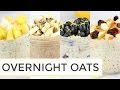 How To Make Overnight Oats | 4 Easy Healthy Recipes