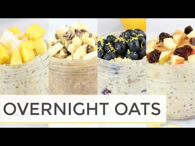 Overnight Oats (8 Flavors for Meal Prep!) - Detoxinista