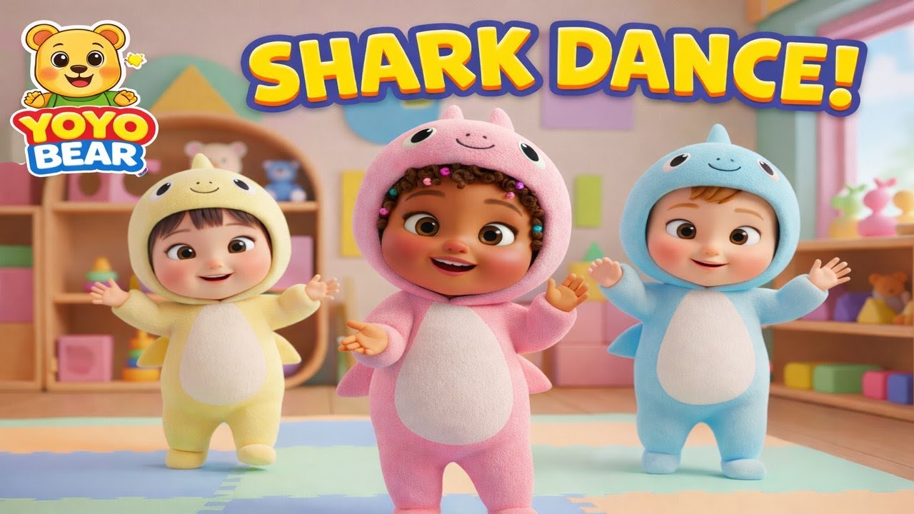 Shark Dance Song | Kids Song | Nursery Rhymes for Babies & Toddlers