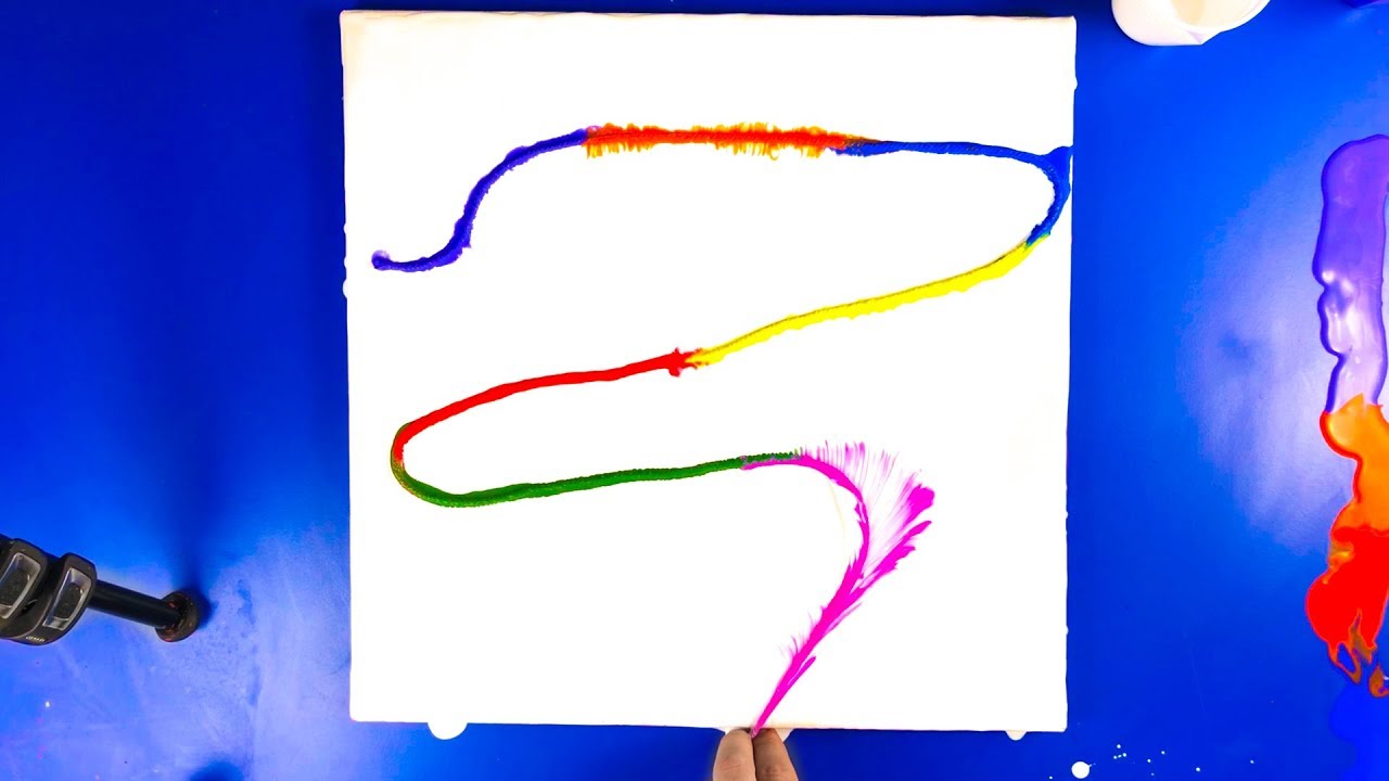 Amazing Multi Color Acrylic String Pull With A Long Twine - YouTube