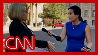 CNN confronts woman behind bogus Arizona election audit