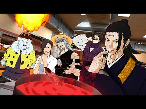 Cooking with Kenjaku and Mahito! (jujutsu kaisen vr)