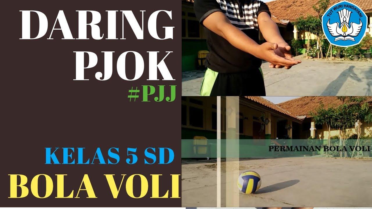 Materi pjok kelas 5 semester 1 bola voli