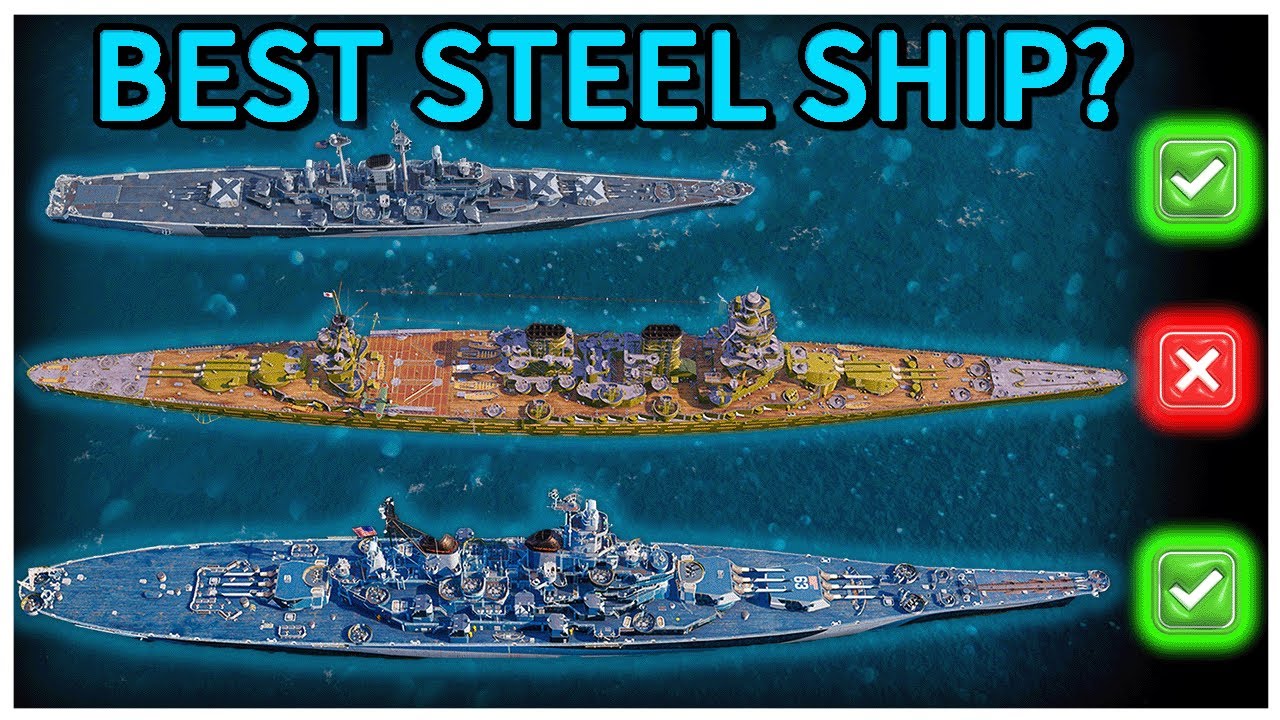 2024 Steel Ship Rankings in World of Warships Legends