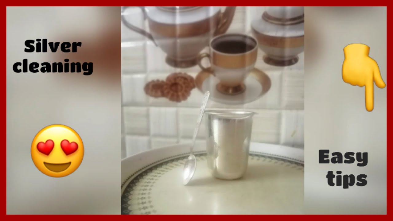 How to clean silver vessels at home /வெள்ளி பத்திரம் எளிய முரையில்