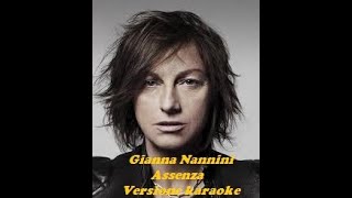 Assenza-Gianna Nannini-Versione Karaoke