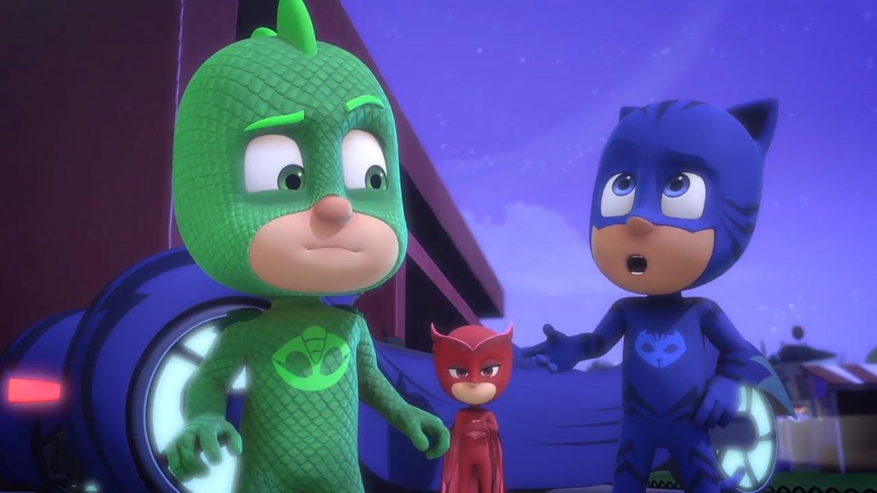 COLORINDO Menino Gato PJ Masks dublado Pinturas desenhos videos infantis  disney junior brasil 