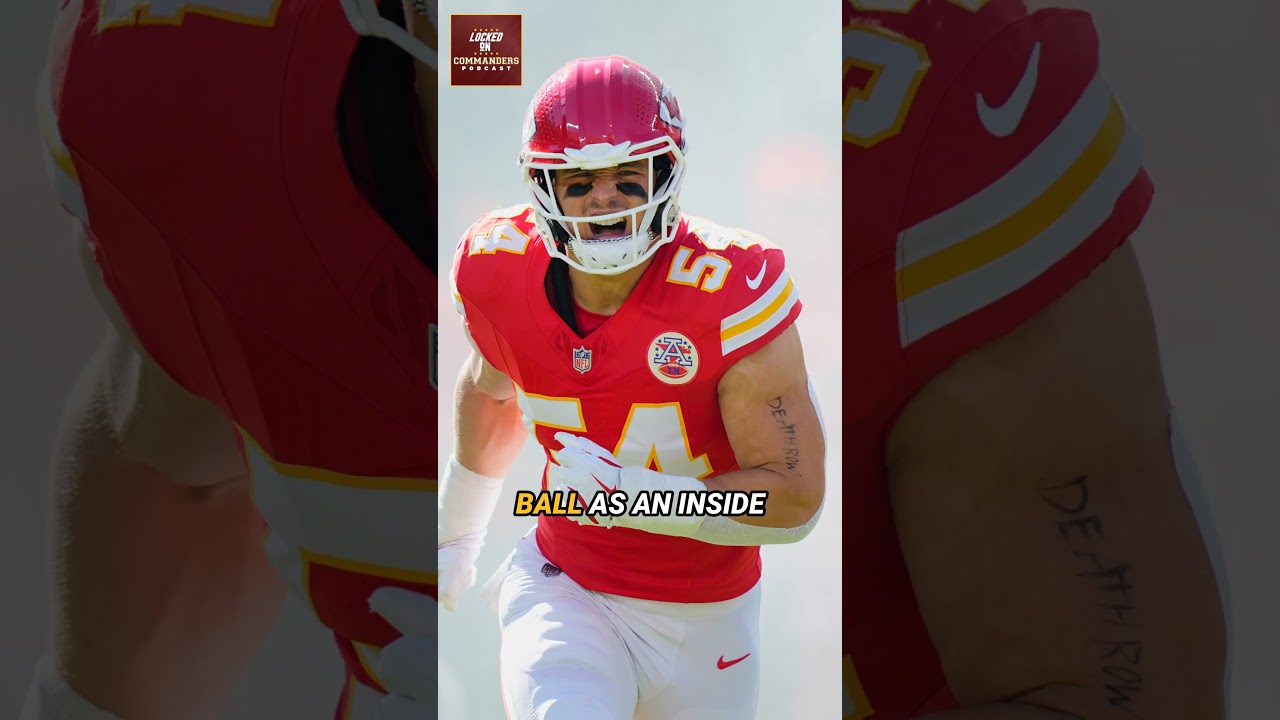 Leo Chenal Is a PERFECT Fit for the Commanders Defense 🛡️ #leochenal #commanders #nfl