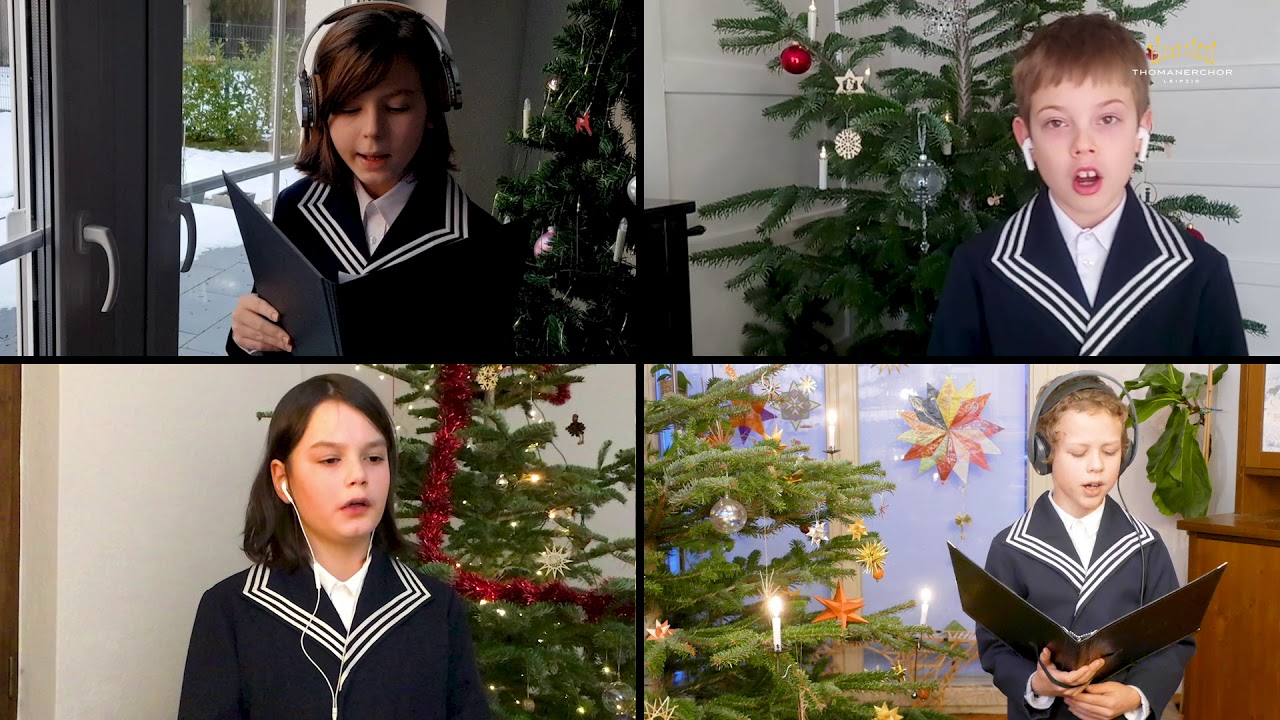 THOMANERCHOR Leipzig (in den Familien aufgenommen): 