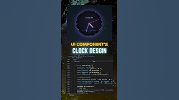 Coding a HYPNOTIC Galaxy Clock (HTML/CSS/JS Only!)  #coding #frontendcourse
