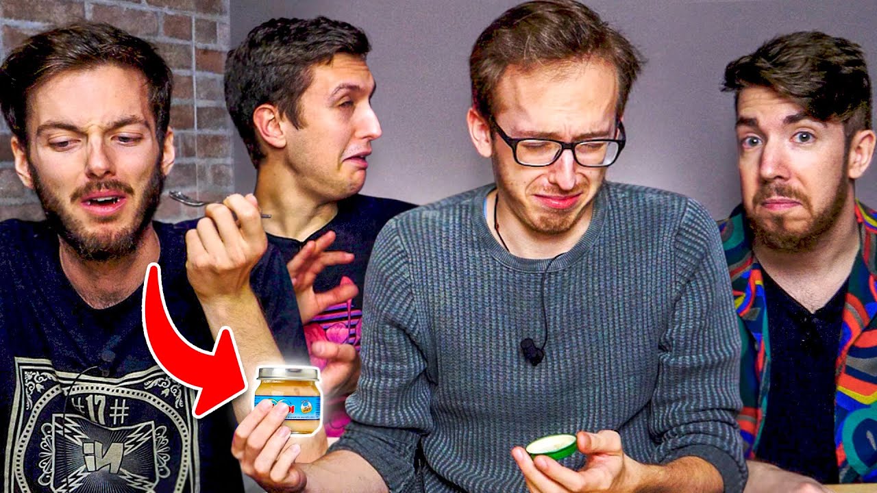 Assaggiamo OMOGENEIZZATI per BAMBINI @iNoobChannel @bertra