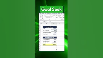 What Is Excel Goal Seek and How Does It REALLY Work