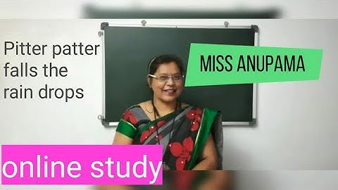 standard 4th subject English poem #raininthenight. #Missanupama