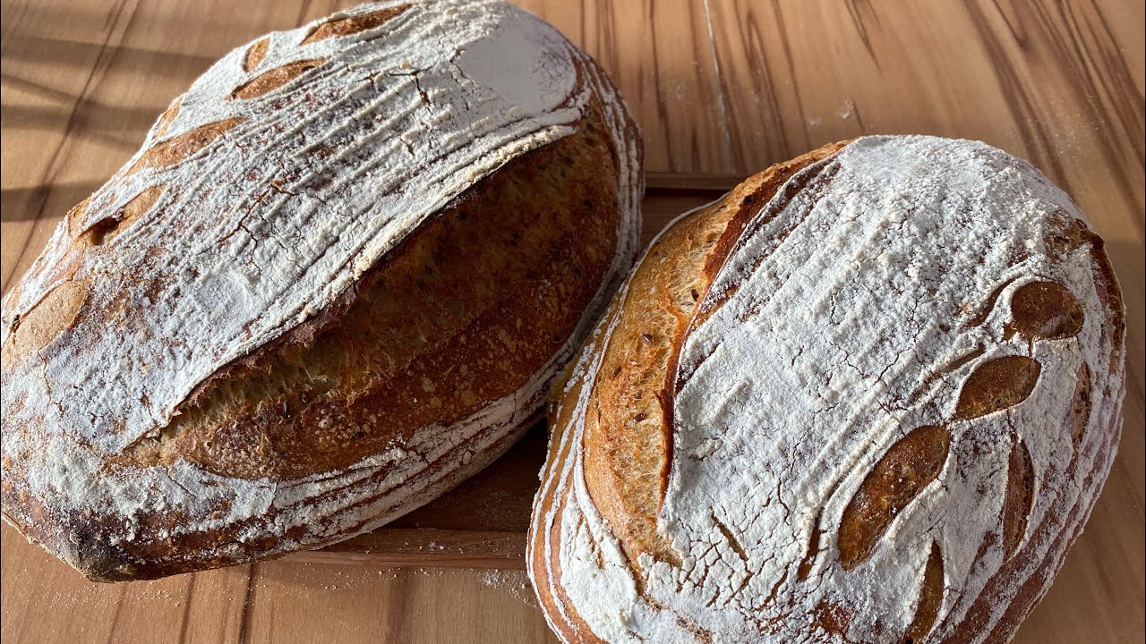 Selbstgemachtes SAUERTEIGBROT 🍞